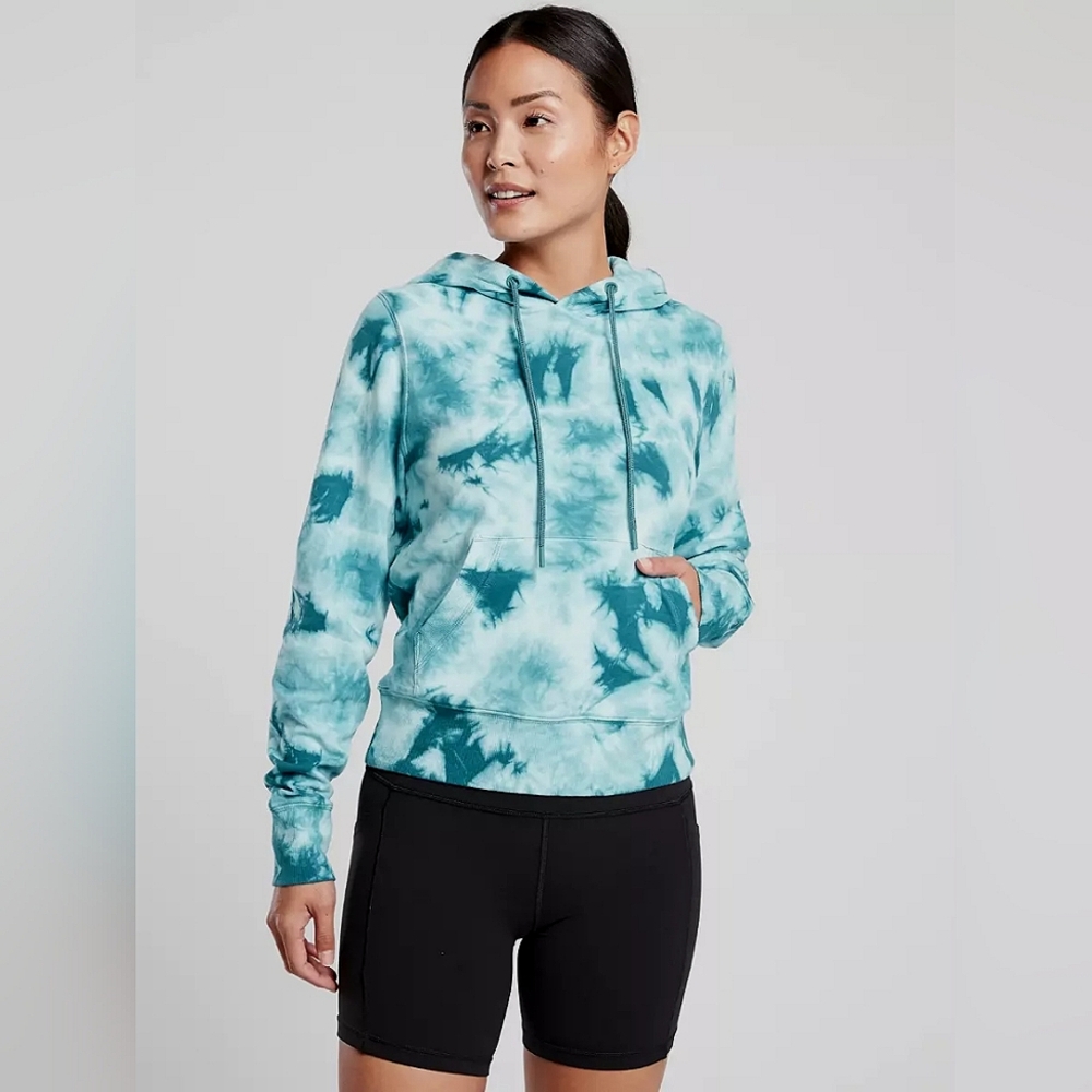 Athleta Sundown Hoodie Dark Surf Teal